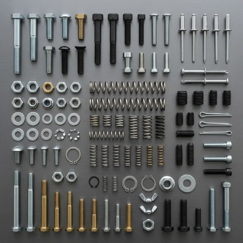 Fasteners, Springs & Rivets